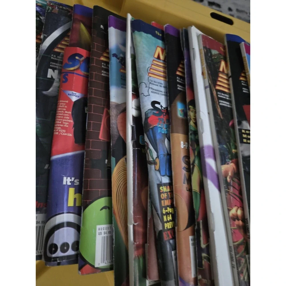 Nintendo Power Magazine Lot Volumes: 66, 73 to 91, 93 and 94, (17 Total)